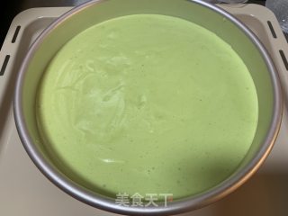 Spinach Chiffon 8 Inches recipe