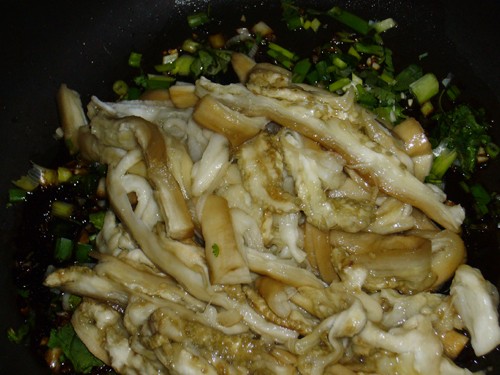 Eggplant with Sauce recipe