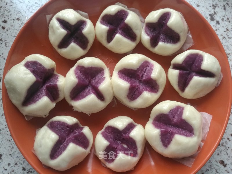Purple Sweet Potato Bun recipe