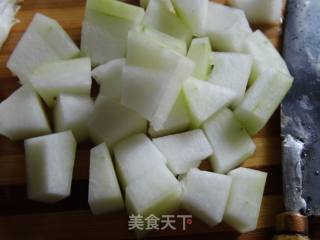 Milky White Winter Melon Pork Rib Soup recipe