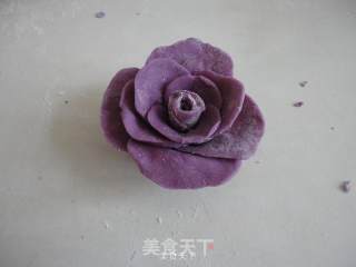 Purple Sweet Potato Rose recipe