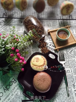 #trust of Beauty# Chiffon Latte Cup Cake recipe