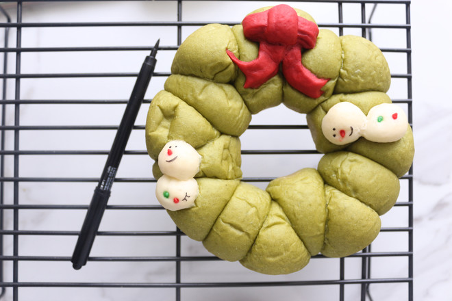 Christmas Wreath Bread recipe