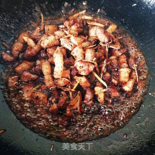 Braised Pork and Sauerkraut Rice Bowl recipe