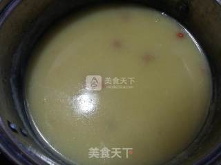 Cornmeal Porridge for Nourishing Liver and Improving Eyesight recipe