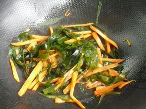 Carrot Kelp Chowder Soup recipe