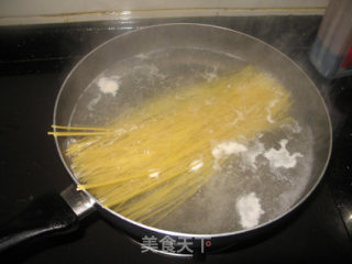 Spaghetti with Shrimp recipe