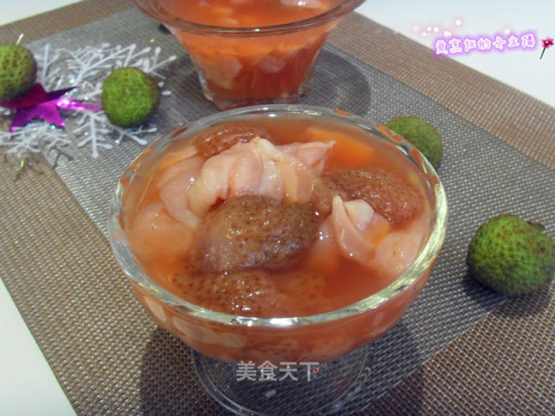 Canned Strawberry and Lychee recipe