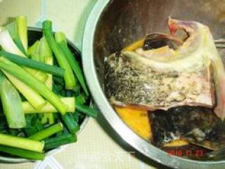 Bitter Gourd Braised Fish Head recipe