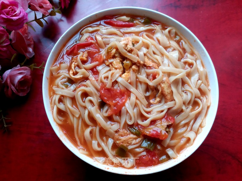 Tomato and Egg Noodles recipe