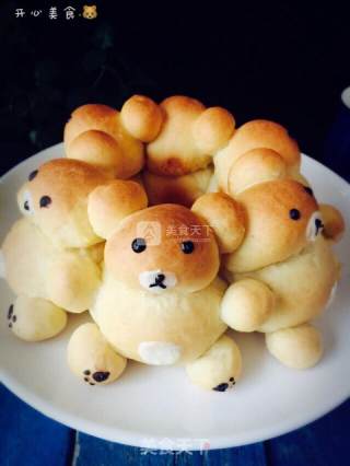 Hand in Hand Bear Bread recipe