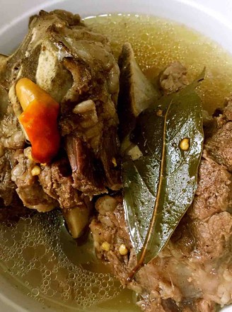Beef Spine Soup recipe