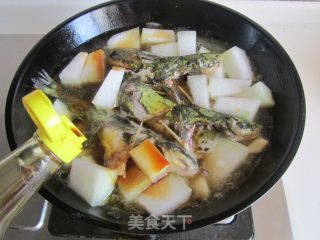 Yellow Bone Fish Stewed Winter Melon recipe