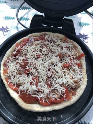 Bacon Chicken Thigh Pizza recipe