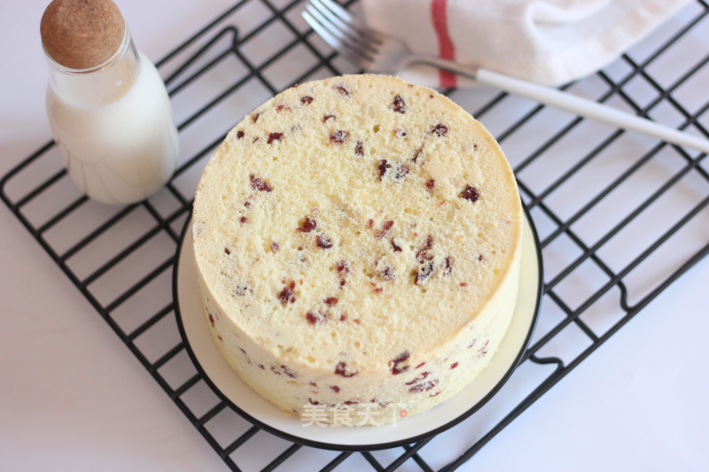 Cranberry Steamed Cake recipe