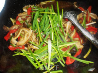 Stir-fried Pork Belly with Red Pepper recipe