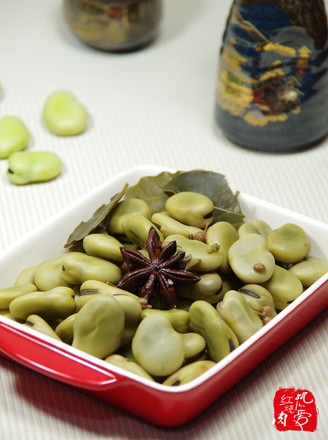 Spiced Boiled Broad Beans recipe