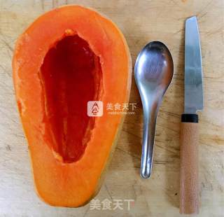 Papaya Milk Sago recipe