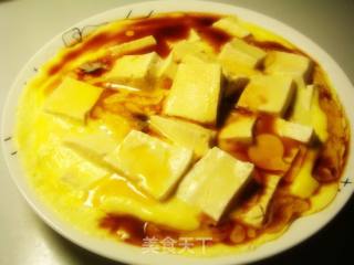 Tofu Steamed Egg recipe
