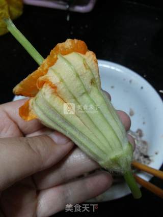 Pumpkin Flower Stuffed recipe