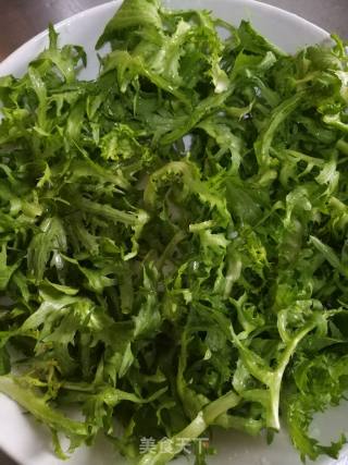 Two-color Butterfly Noodle Salad recipe