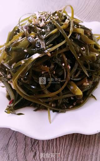 Cold Garlic Kelp recipe