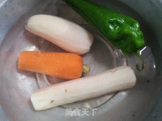 Four Fresh Vegetables recipe
