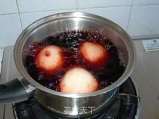 Boiled Pears in Red Wine recipe