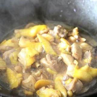 Yellow Braised Chicken, Fighter in Chicken recipe