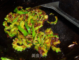 Sauteed Bitter Gourd Peppers recipe