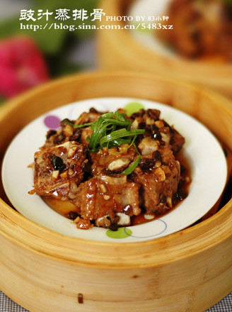 Soy Sauce Steamed Pork Ribs recipe