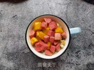 Guava Mango Oatmeal Yogurt Cup recipe