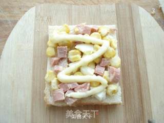 [trial Report of Chobe Series Products] Corn Salad Sandwich recipe