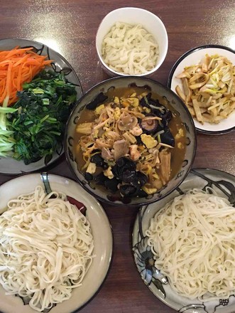 Three Fresh Noodles recipe