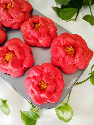 # Fourth Baking Contest and is Love to Eat Festival# Red Rose Flower Bread recipe