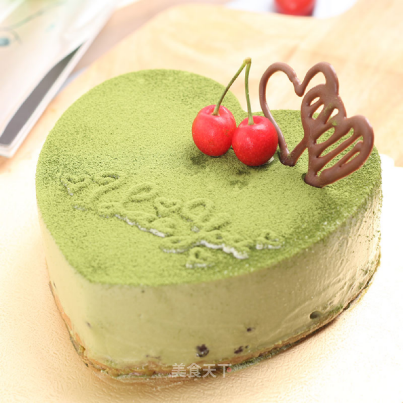 Matcha Honey Bean Mousse recipe