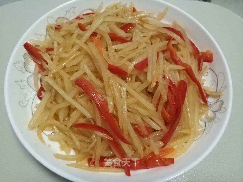 Vinegar Shredded Potatoes