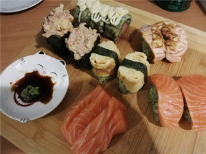 [ketogenic Low-carbon] Sushi Collection recipe