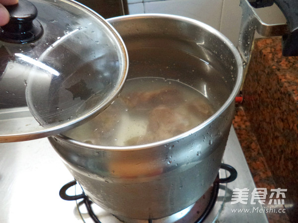 Shredded Lettuce Bone Congee recipe