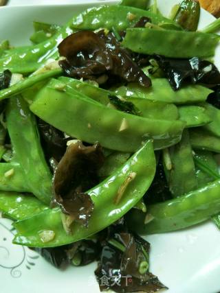 Garlic Snow Peas recipe