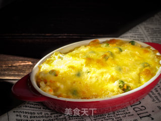 Cheese Baked Mashed Potatoes recipe