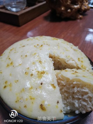 Osmanthus Wine Stuffed Rice Cake recipe