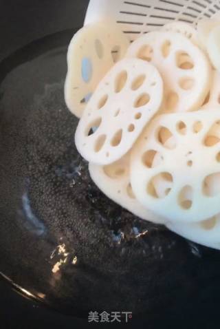 Sweet and Sour Lotus Root Slices recipe