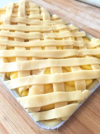 #aca烤明星大赛#mango Pie with Milky Flavor recipe