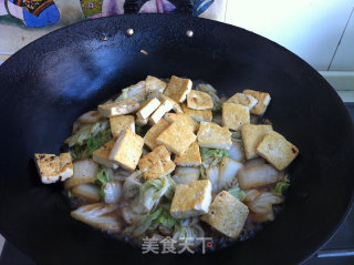 Tofu Stewed with Cabbage recipe