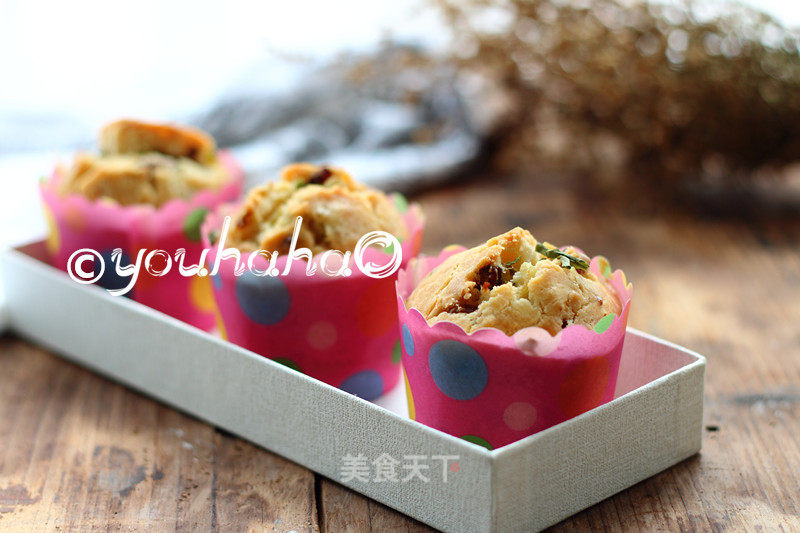 #aca烤明星大赛#bacon Onion Muffins recipe