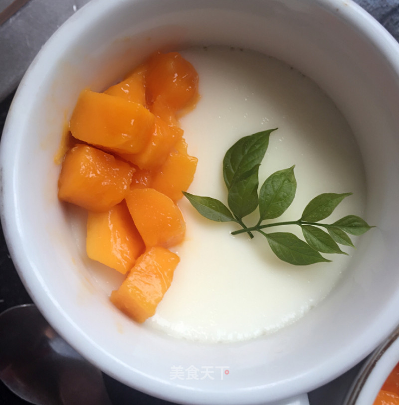 Mango Double Skin Milk recipe