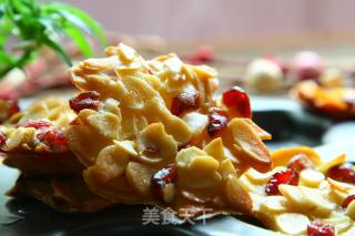 #四节baking Contest Cum是爱吃节#cranberry Almond Tiles recipe