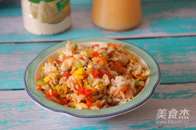 Five Egg Fried Rice recipe