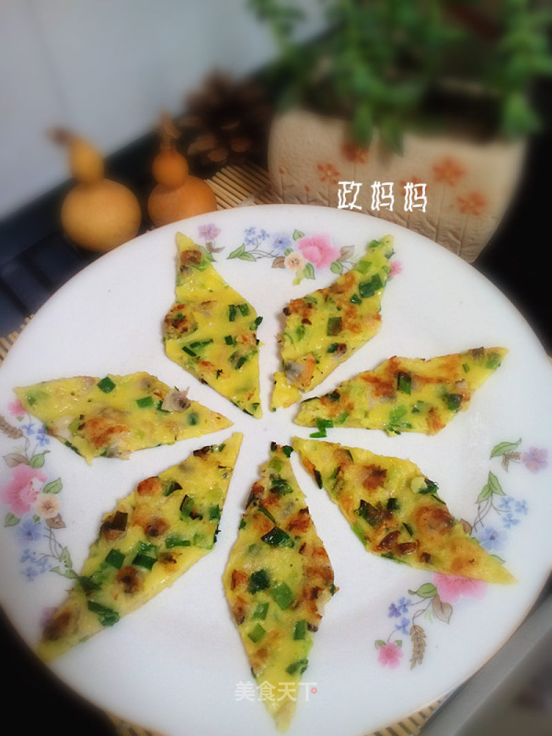 #trust之美#leek and Clam Patties recipe